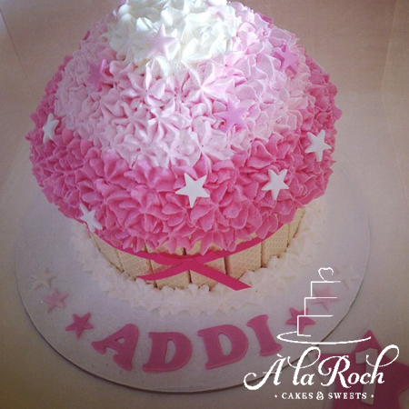 Star Ombre Giant Cupcake