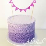Ombre Frill Cake Newcastle Cake Decorator