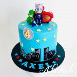 Boy super hero themed Cake Newcastle Birthday Cake Decorator
